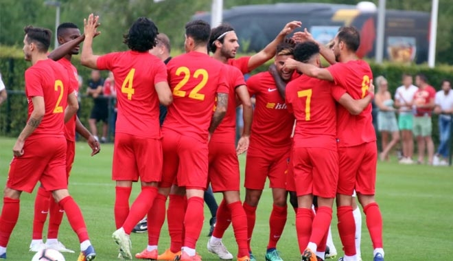 KAYSERİSPOR SON HAZIRLIK MAÇINDA GALİP