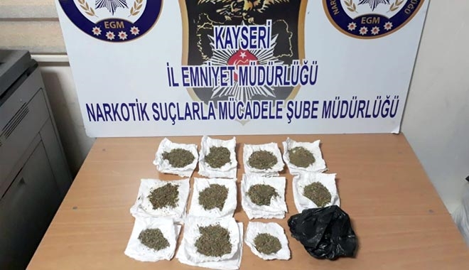 KAYSERİ POLİSİ UYUŞTURUCUYA GEÇİT VERMİYOR