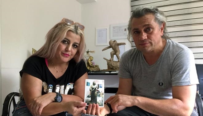 KAYSERİ´DE KALDIRILAN HEYKELİN