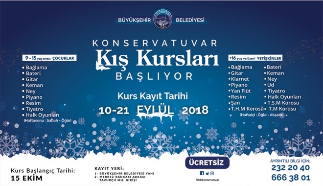 BÜYÜKŞEHİR KONSERVATUVARI´NA