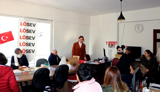 LÖSEV´DEN 120 AİLEYE