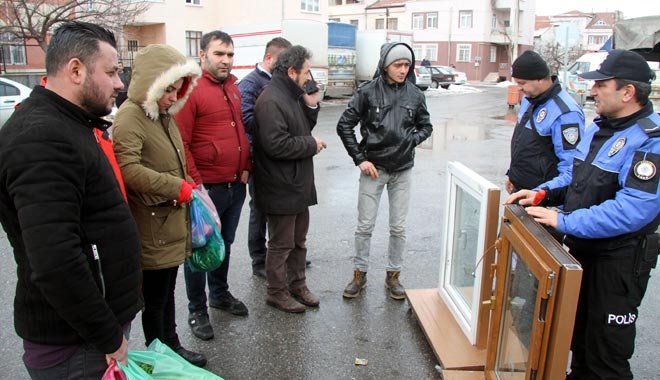 POLİSTEN HIRSIZLARA KARŞI