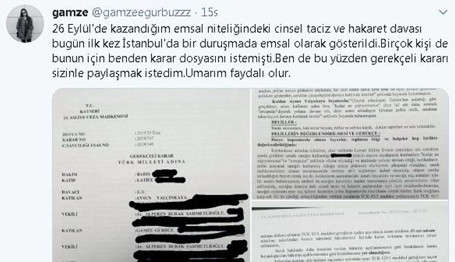 TACİZE UĞRAYAN GENÇ KIZIN ŞİKAYETİ ÖRNEK GÖSTERİLDİ
