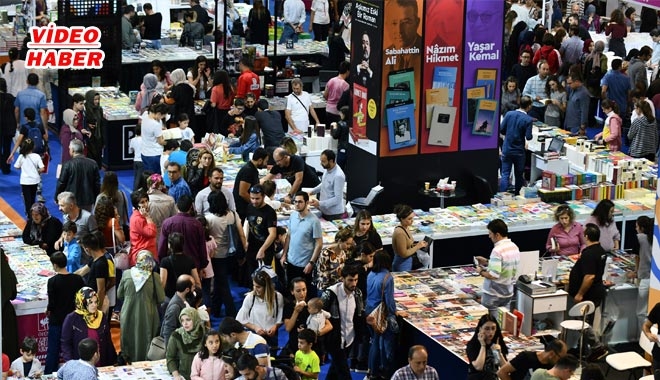 KİTAP FUARI´NDA 4 GÜNÜN REKORU KIRILDI