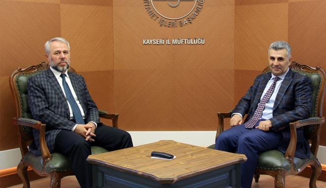 VALİ YARDIMCISI TUNÇ´TAN MÜFTÜ GÜVEN´E İADE-İ ZİYARET