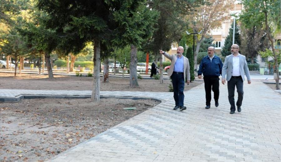 YEŞİL ALAN AĞIRLIKLI DAHA FONKSİYONEL PARKLAR YAPIYORUZ