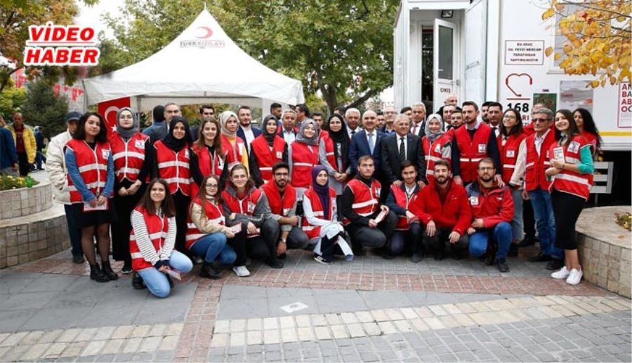 BAŞKAN BÜYÜKKILIÇ’TAN KAN BAĞIŞI ÇAĞRISI