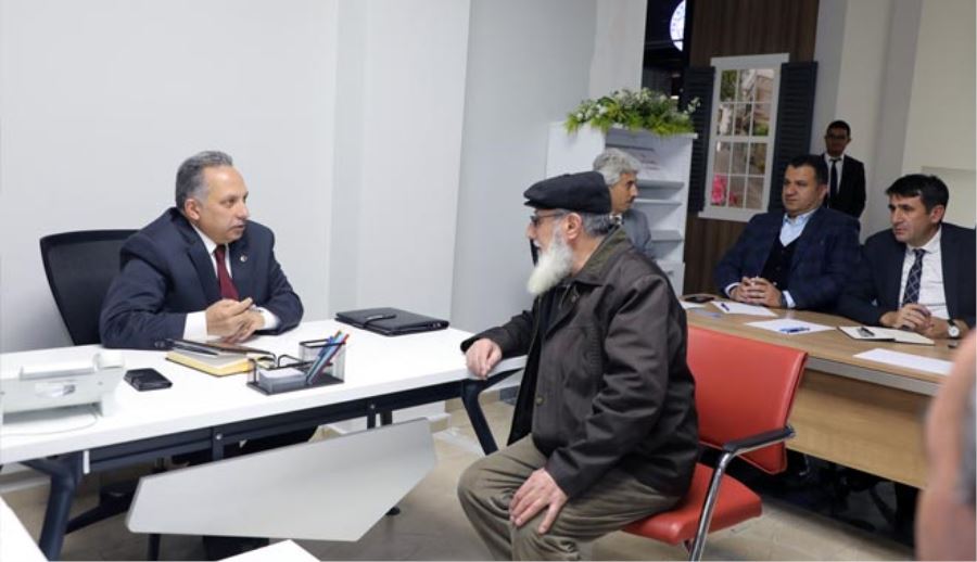 BAŞKAN YALÇIN, BEYAZ MASADA NÖBET TUTTU