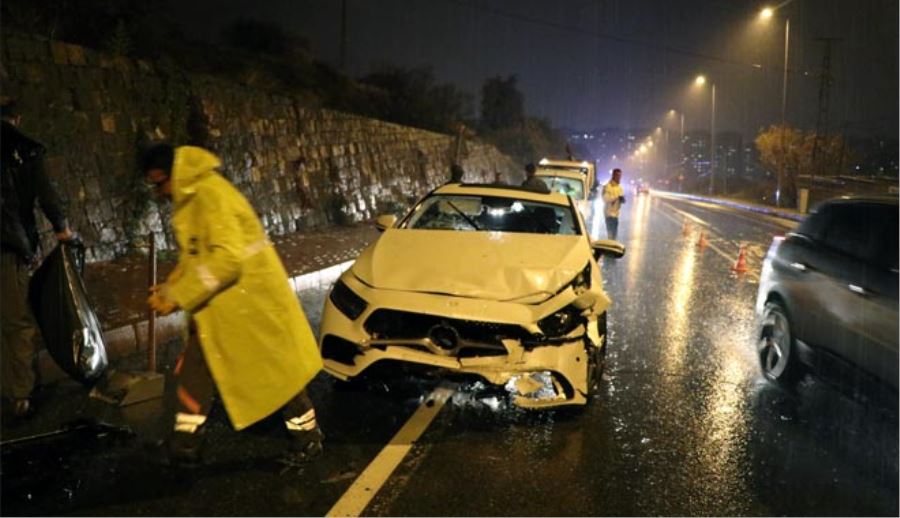 MHP İL BAŞKANI KAZADA YARALANDI