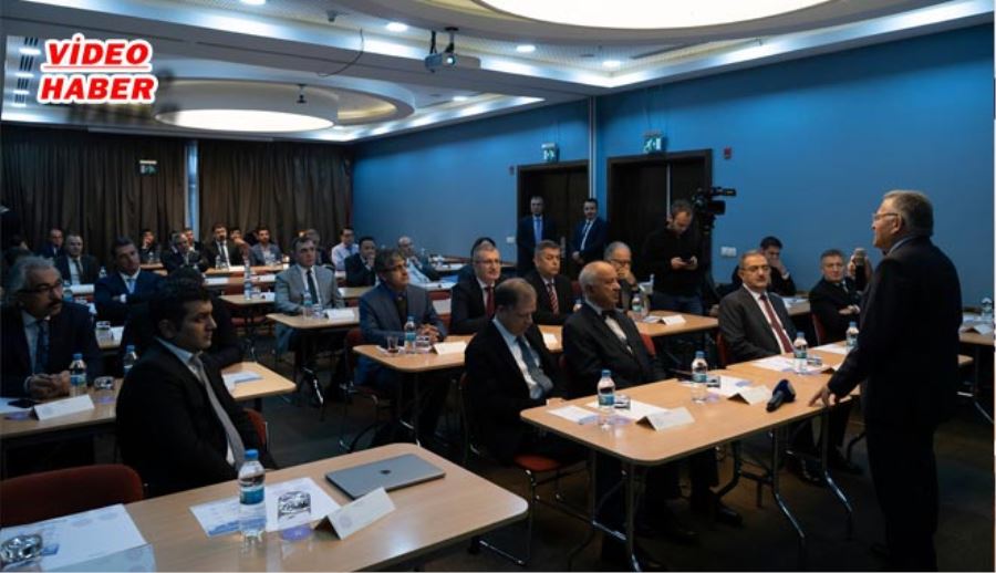 BAŞKAN BÜYÜKKILIÇ MESLEKTAŞLARIYLA BİR ARAYA GELDİ