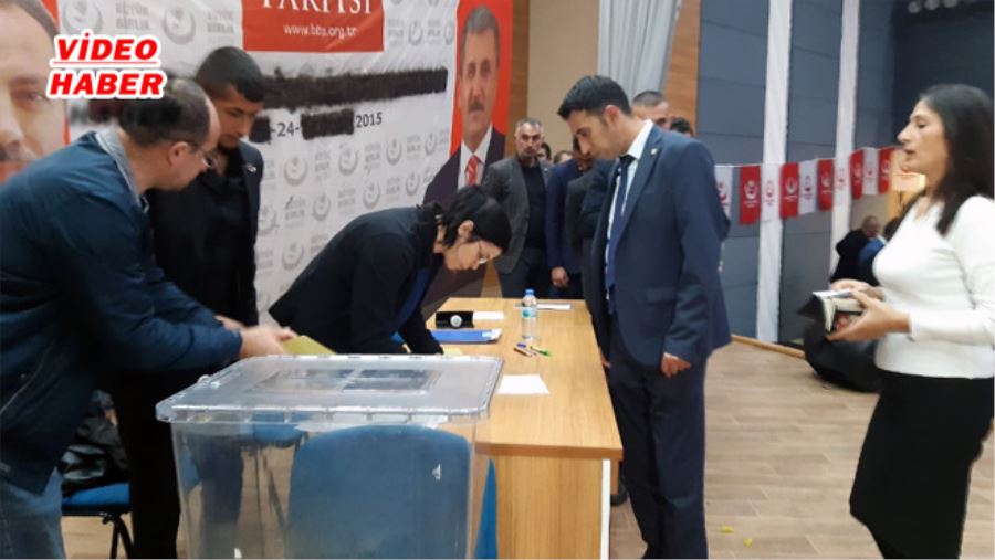 BBP’DE GERGİN SEÇİM 