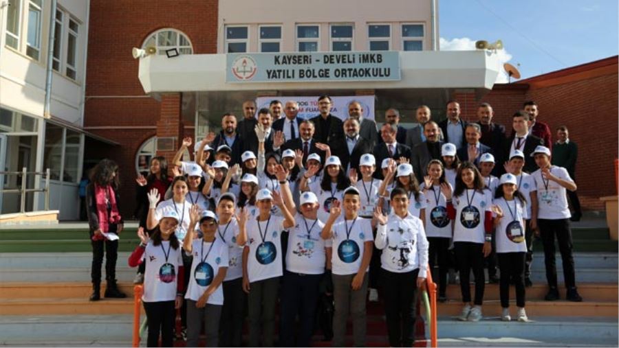 CABBAR, İMKB YATILI BÖLGE ORTAOKULU TÜBİTAK BİLİM FUARINDA