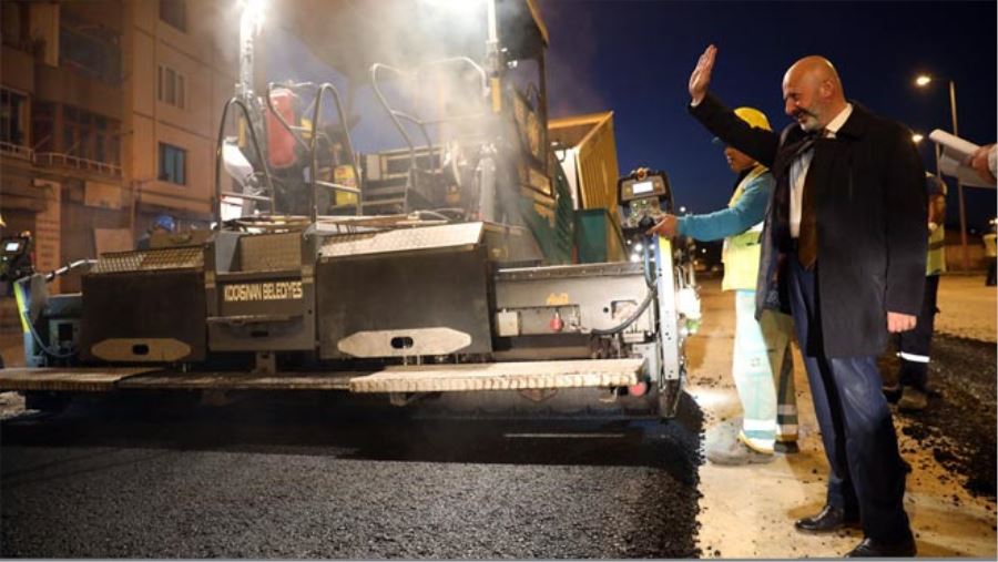 KOCASİNAN’DAN ASFALT REKORU