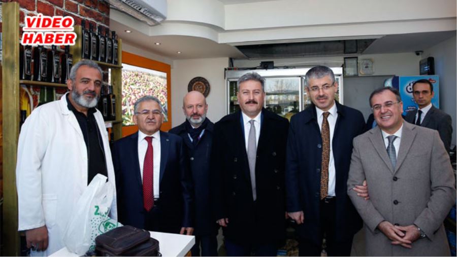 BAŞKANLARDAN ESNAF ZİYARETİ