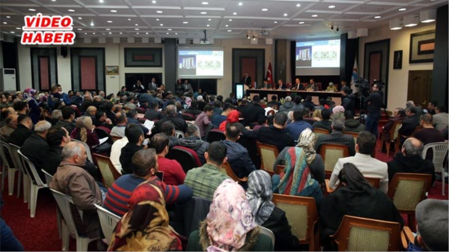 KENTSEL DÖNÜŞÜM DAİRELERİNE BÜYÜK İLGİ