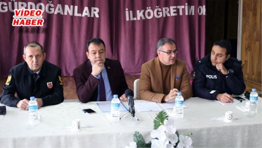 HACILAR’DA GÜVENLİK VE MUHTARLAR TOPLANTISI