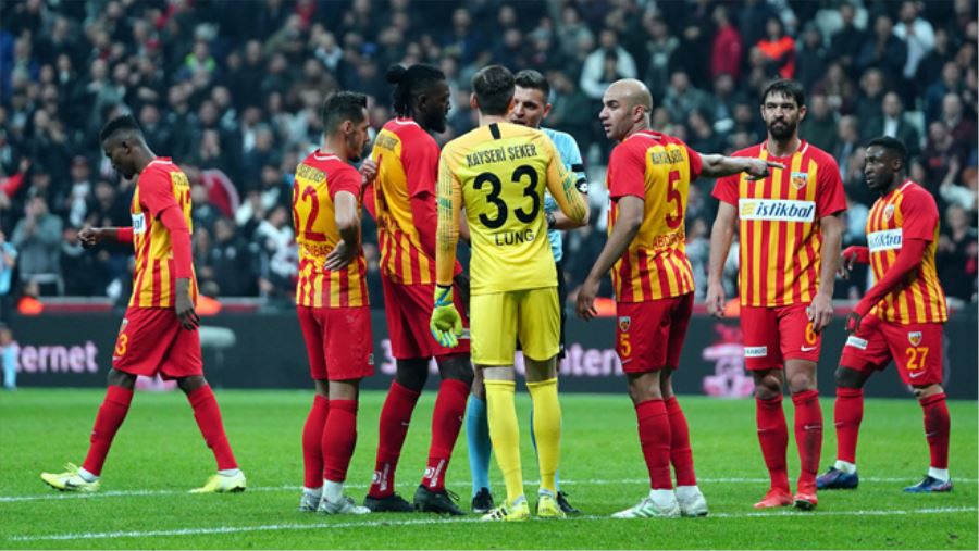 KAYSERİSPOR, VODAFONE PARK’TA DA KAYBETTİ