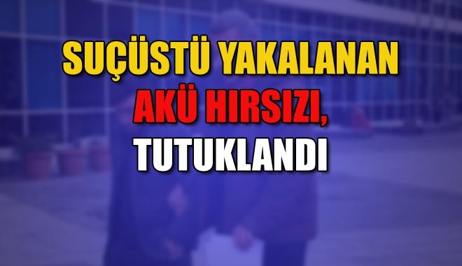 SUÇÜSTÜ YAKALANAN