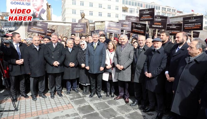 AK KURMAYLAR 28 ŞUBAT´I LANETLEDİ...