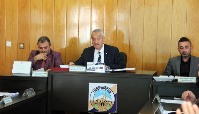 İNCESU´DA MECLİS TOPLANDI