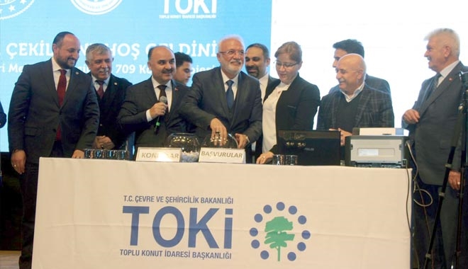 KESOB-TOKİ´DE 709 KONUTUN