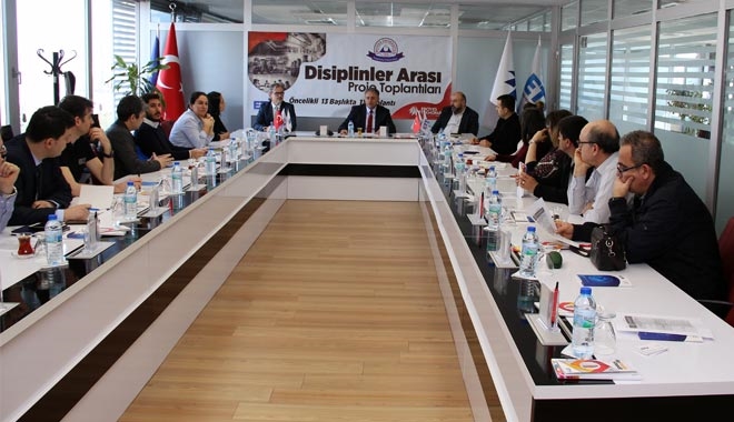 DİSİPLİNLER ARASI PROJE TOPLANTILARI ORGANİZE EDİLMEYE BAŞLANDI