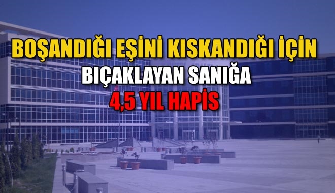 BOŞANDIĞI EŞİNİ KISKANDIĞI İÇİN BIÇAKLAYAN SANIĞA
