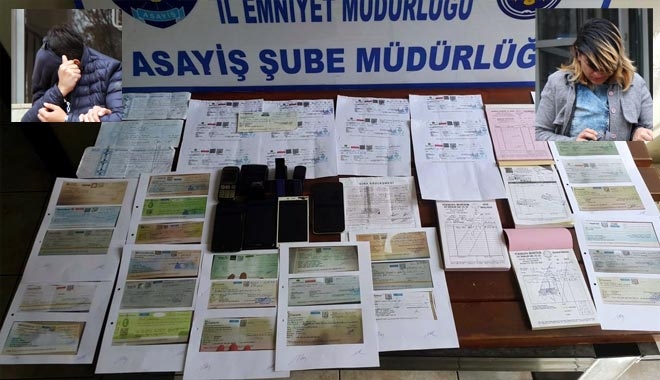 SAHTE ÇEK VE SENETLERLE ÇİFTÇİLERİ 1,5 MİLYON TL DOLANDIRAN ÇETE YAKALANDI