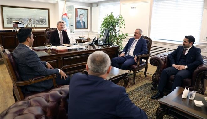 PALANCIOĞLU´NA TEBRİK ZİYARETLERİ DEVAM EDİYOR