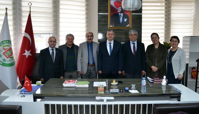 STK´LARDAN BAŞKAN ALTUN´A ZİYARET