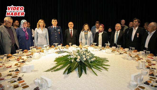 ŞEHİT AİLELERİ VE GAZİLER İFTARDA BULUŞTU