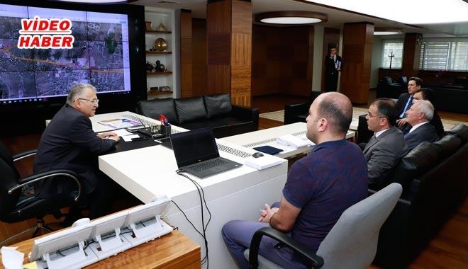 BAŞKAN BÜYÜKKILIÇ´TAN TEKNİK TOPLANTI