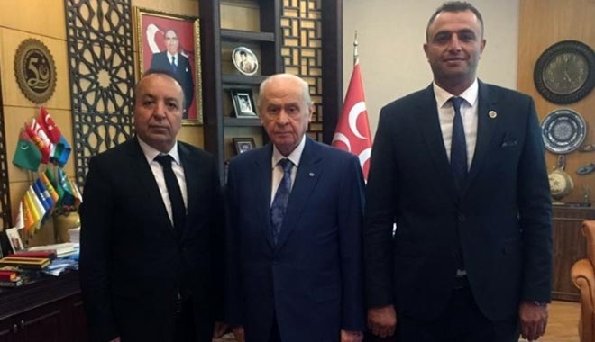 BAŞKANLARDAN BAHÇELİ´YE ZİYARET