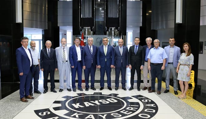 ADANA SANAYİ ODASI´NDAN KAYSO´YA ZİYARET