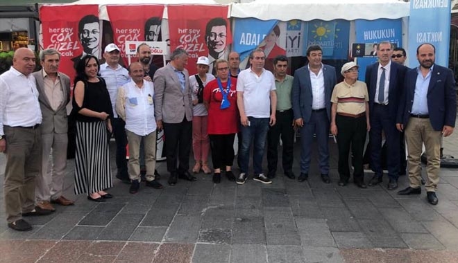 ATAŞ, AKŞENER İLE BİRLİKTE İSTANBUL´DA SEÇİM ÇALIŞMALARINI SÜRDÜRDÜ