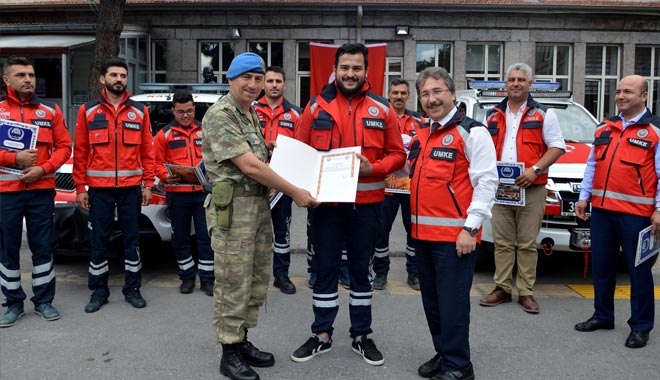 ERCİYES 2019 ULUSLARARASI ASKERİ TATBİKATA KATILAN UMKE EKİPLERİ