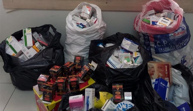 KAÇAK YOLLARLA GETİRİLEN