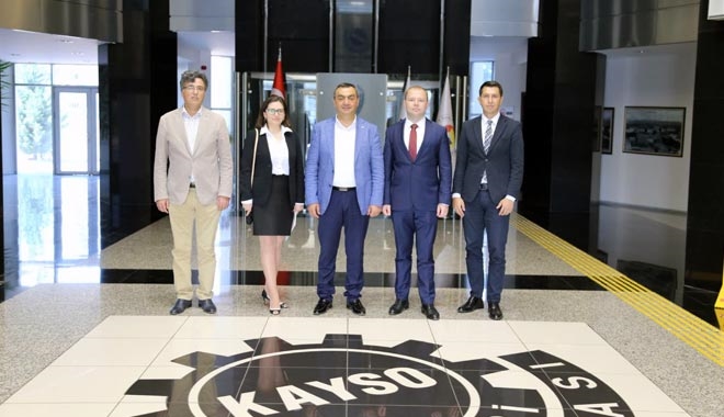 MOLDOVA TİCARET MÜSTEŞARI´NDAN KAYSO´YA ZİYARET