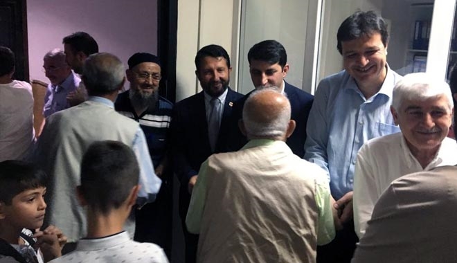 SP İL BAŞKANLIĞI´NDA BAYRAMLAŞMA