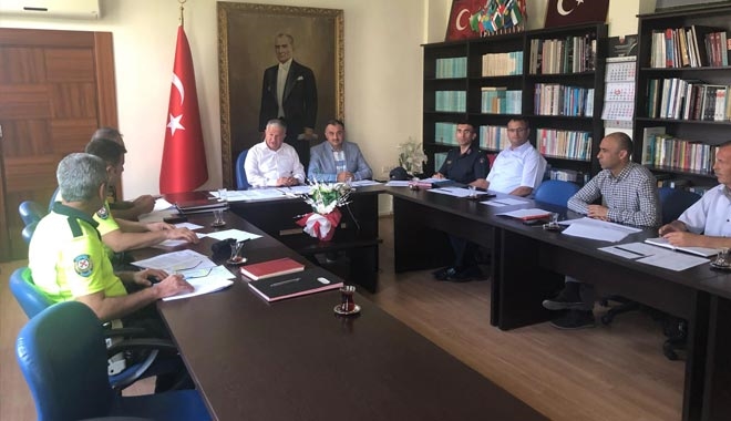 DEVELİ´DE TRAFİK DEĞERLENDİRME TOPLANTISI