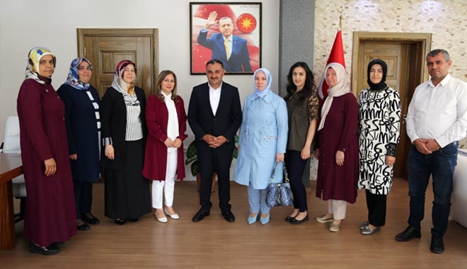 VEKİL HÜLYA NERGİS´DEN BAŞKAN CABBAR´A ZİYARET