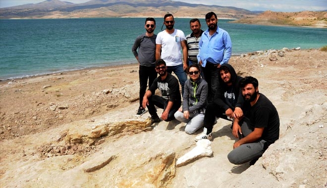 BARAJ KIYISINDAN 280 FOSİL ÇIKTI