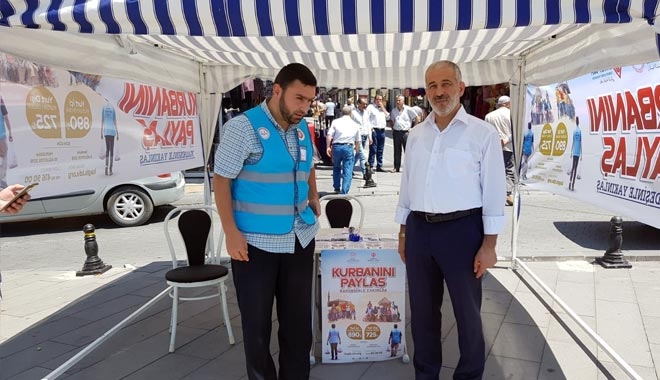 DEVELİ İLÇE MÜFTÜLÜĞÜ KURBAN STANDI AÇTI