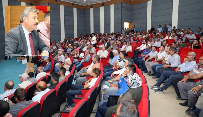 BAŞKAN PALANCIOĞLU KÖY PAZAR ESNAFIYLA TOPLANTI YAPTI