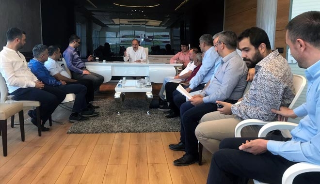 GÜLSOY, KOMİTE ÜYELERİNİN SORUNLARINA KULAK VERDİ 