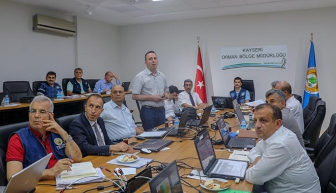 KAYSERİ OBM´DE DEĞERLENDİRME TOPLANTISI YAPILDI