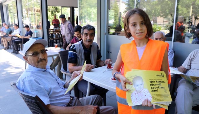 LÖSEV´İN EN KÜÇÜK GÖNÜLLÜSÜ