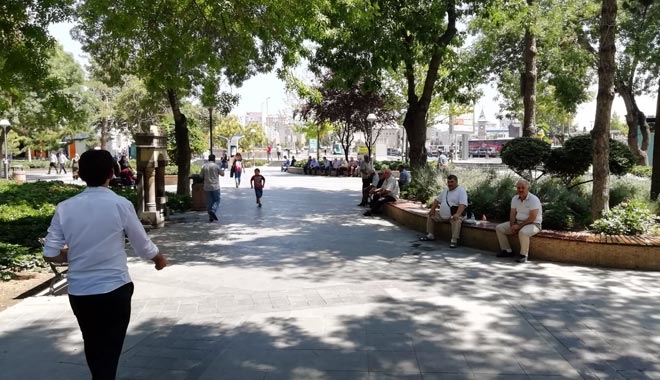 KAYSERİ´DE SON 19 YILIN EN SICAK GÜNLERİ