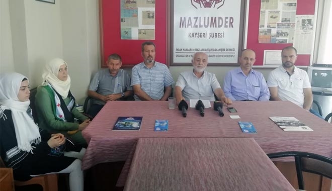 MAZLUM-DER BAŞKANI AHMET TAŞ: