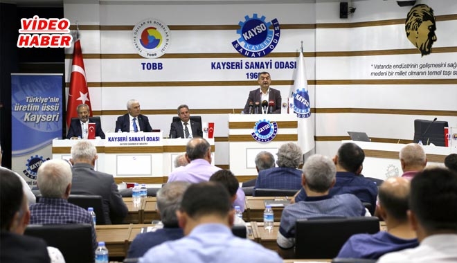 KAYSO VERİMLİLİĞİ VE İHRACATI ARTIRMAYA ODAKLANDI